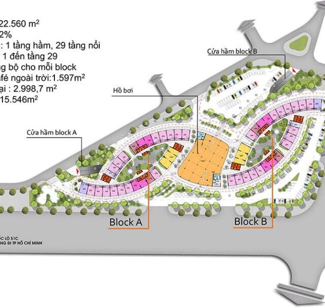 Bán Căn Hộ GateWay Vũng Tàu 1 Phòng Ngủ 49.5M2, Bán Giá Gốc CĐT Thu Hồi Vốn (Chính Chủ)