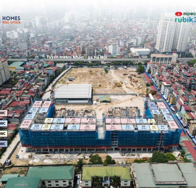 Căn hộ A15, 3PN hướng Đông Nam, DT 110m2 dự án Mipec Rubik 360, giá 4,7 tỷ.