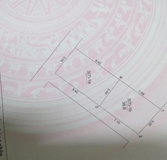 Khuôn tiền –Lô góc -2 Thoáng -36m2 –Trâu Quỳ -35tr/m2. 0982852808.