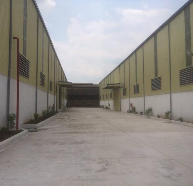 Cho thuê 10.000m2 xưởng trong KCN Biên Hòa giá 2,1usd/m2,xưởng mới 100%, sx mọi ngành nghề.