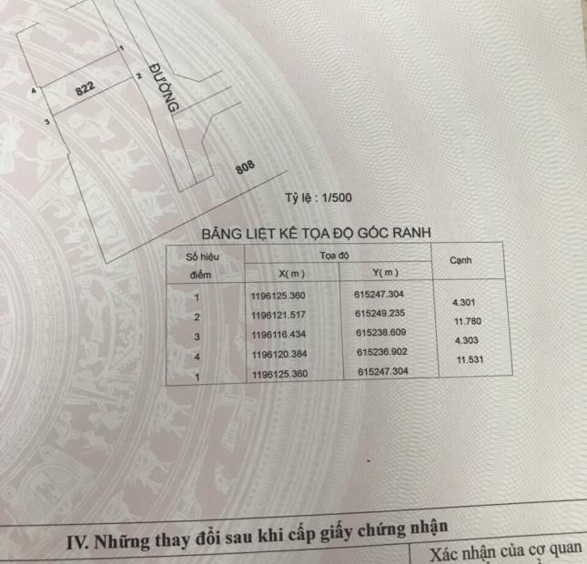 Đất chính chủ hẻm 240, Võ Văn Hát, Phường Long Trường, Quận 9