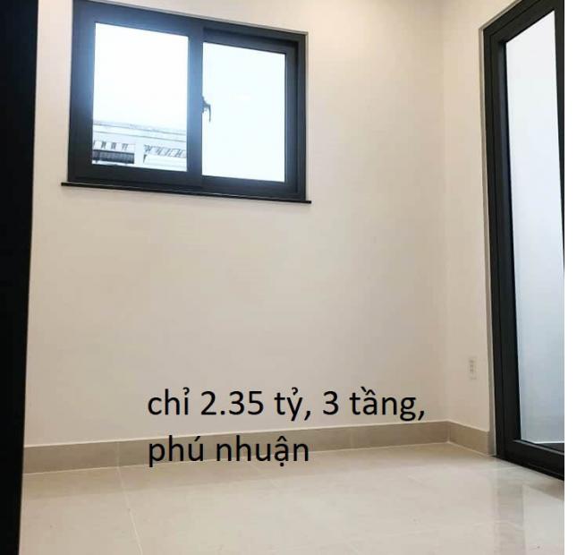 NHÀ THỔ CƯ RẺ HƠN CHUNG CƯ, DIỆN TÍCH SÀN GẰN 45M2, CHỈ 2.35 TỶ TL.