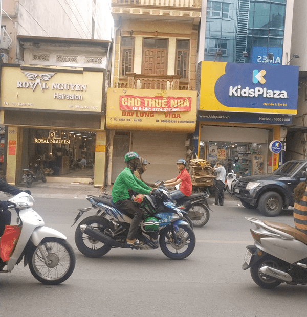 Cho thuê nhà 3 tầng mặt phố 342 Bạch Mai, Quận Hai Bà Trưng, Hà Nội