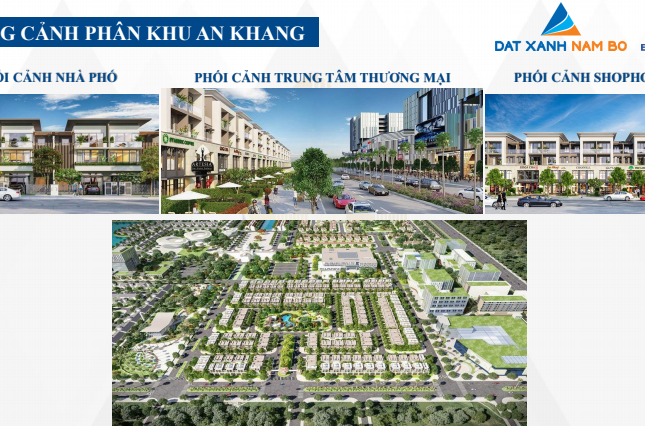 Ecity Tân Đức, KĐT Thương mại trung tâm Thị trấn