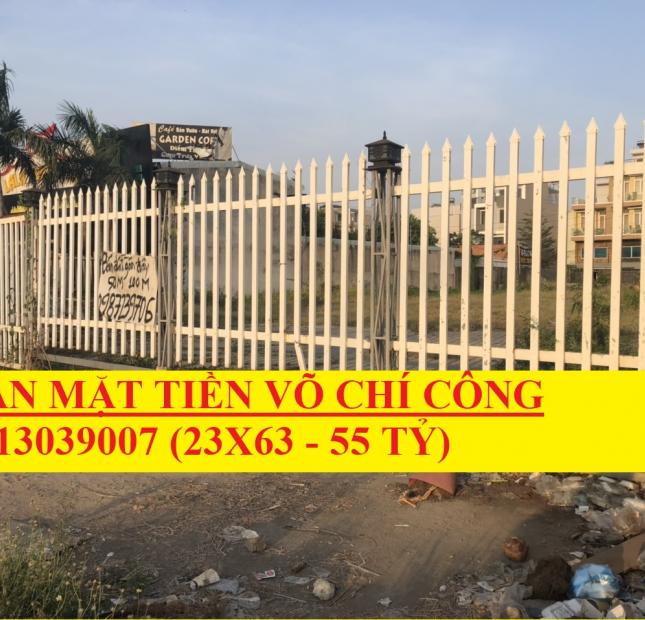 Chính chủ mặt tiền Võ Chí Công ngay vòng xoay Phú Hữu 23x63 1400m2 - 55 TỶ