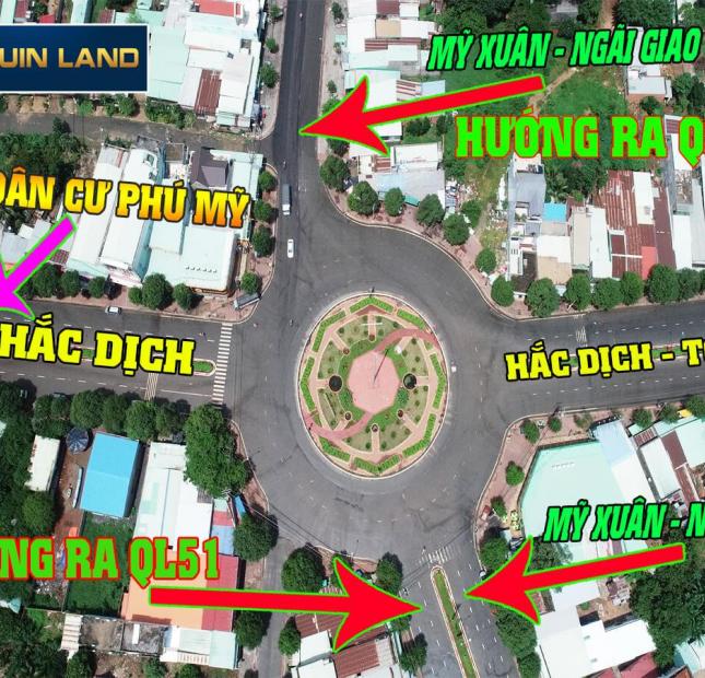 Cần bán đất nền thanh lý, đường Hùng Vương, Thị xã Phú Mỹ, DT 300m2