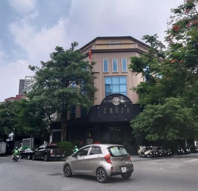 Cho thuê nhà lô góc tuyệt đẹp mặt phố Trung Hòa, DT 230m2, mặt tiền 30m, 7 tầng