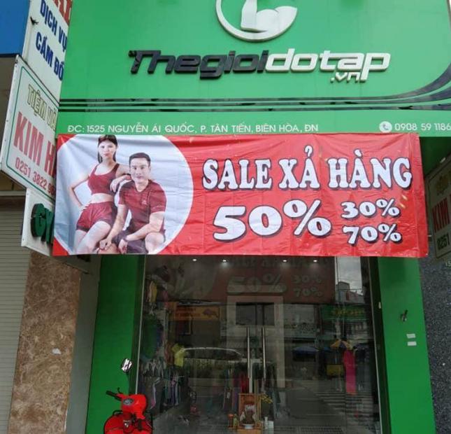 Cần sang mặt bằng kinh doanh ở đường Nguyễn Ái Quốc, P Tân Tiến, TP Biên Hòa