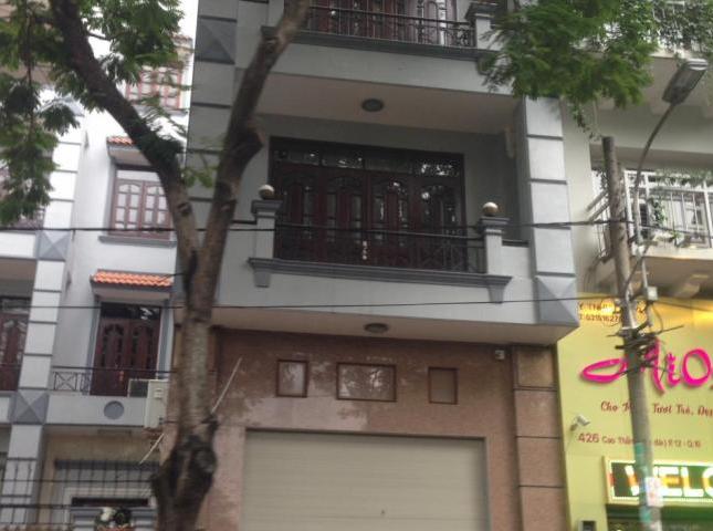 Bán nhà mặt tiền đường Châu Văn Liêm, Quận 5, DT 4x20m, công nhận 80m2, 3 lầu