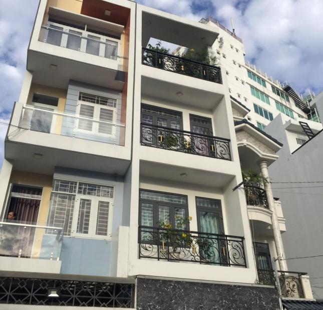 Cần bán nhà mặt tiền đường Sơn Hưng, P.12, Tân Bình. DT 4.5x16m nở hậu 4.65m, 3 lầu mới vào ở liền