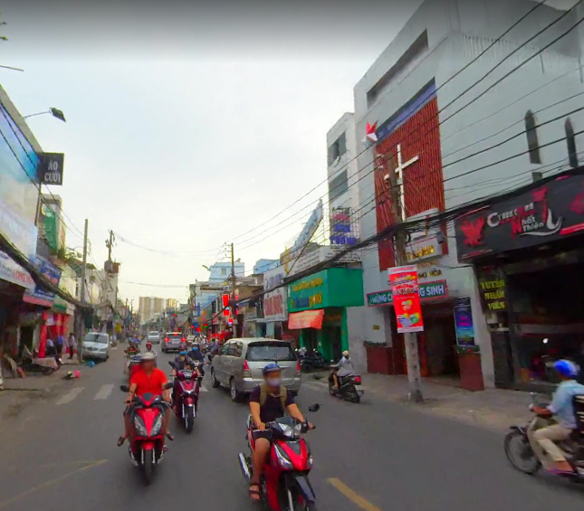 bán nhà 18.5 tỷ, 4.3x23m 3 lầu mặt tiền lạc long quân, phường 8