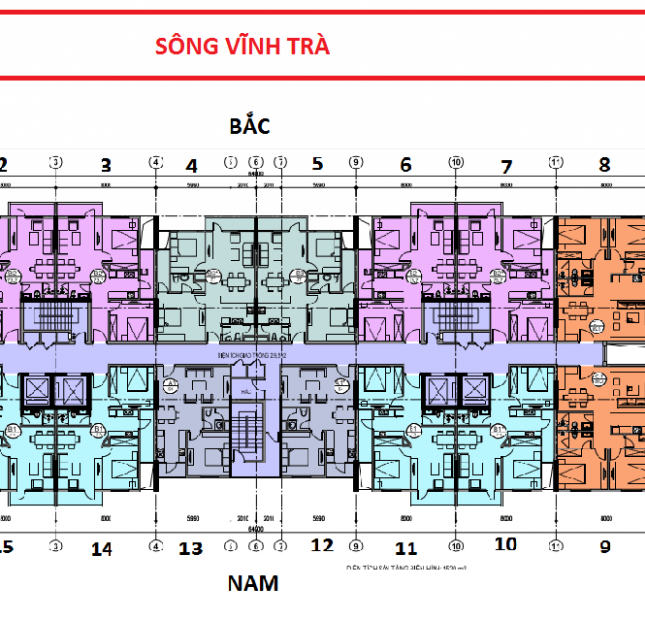 Bán căn hộ chung cư Thành Công giá từ 13.5-14.5tr/m2