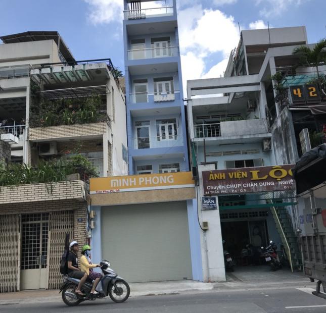 Bán nhà mới Mặt tiền Đường Hồ Hảo Hớn, Q1. DT 4x12m, 3 tầng giá 13 tỷ