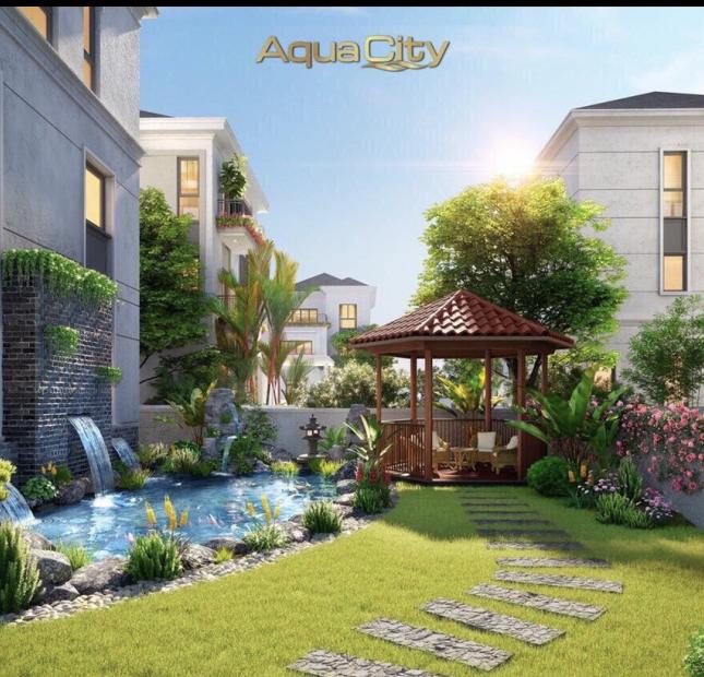 Nhà phố 6x25 KĐT Aqua City, dân cư hiện hữu chiết khấu ngay 100 Triệu , ck 1-6 chỉ (SJC), liên hệ: