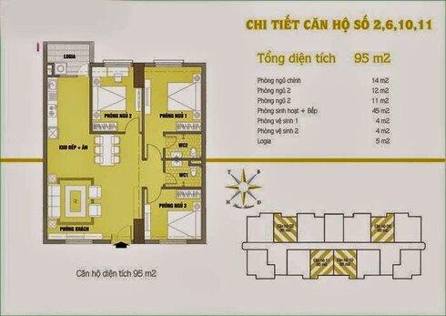 Bán căn hộ chung cư tại Dự án C37 Bộ Công An - Bắc Hà Tower, Nam Từ Liêm,  Hà Nội diện tích 110m2  giá 2.54 Tỷ