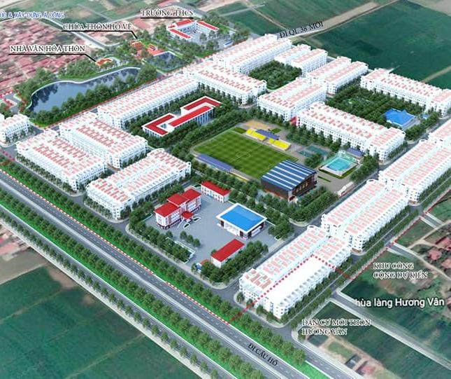 Bán đất nền có sổ đỏ tại dự án Lạc Vệ New center, Tiên Du, Bắc Ninh 0977 432 923 
