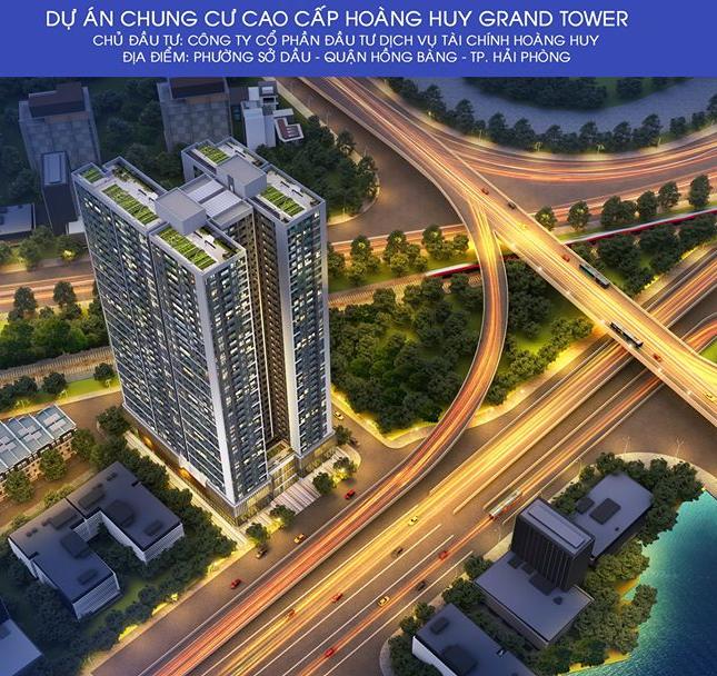 Chỉ Cần Thanh Toán 420tr Sở Hữu Ngay CH Cao Cấp Hoàng Huy Grand Tower