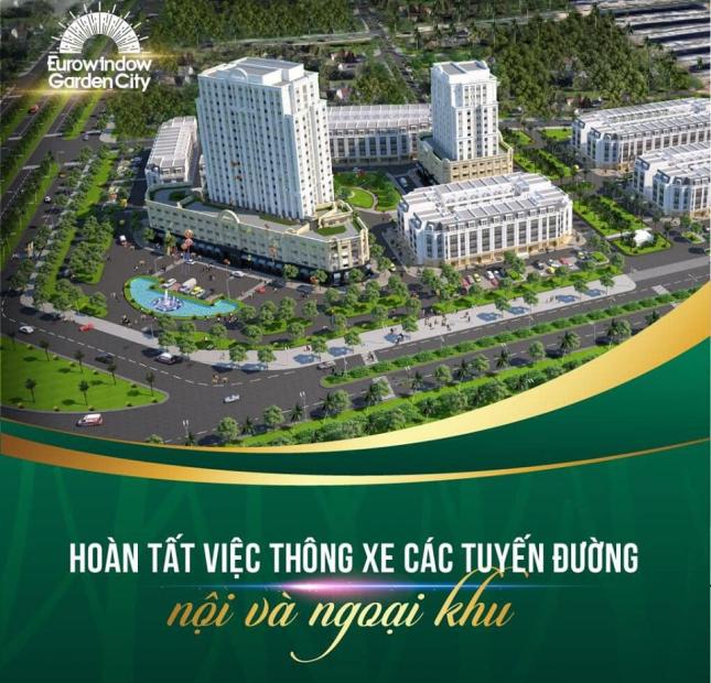 Nhà phố thương mại - KĐT Eurowindow Garden City, TP Thanh Hóa.liên hệ:0377738568