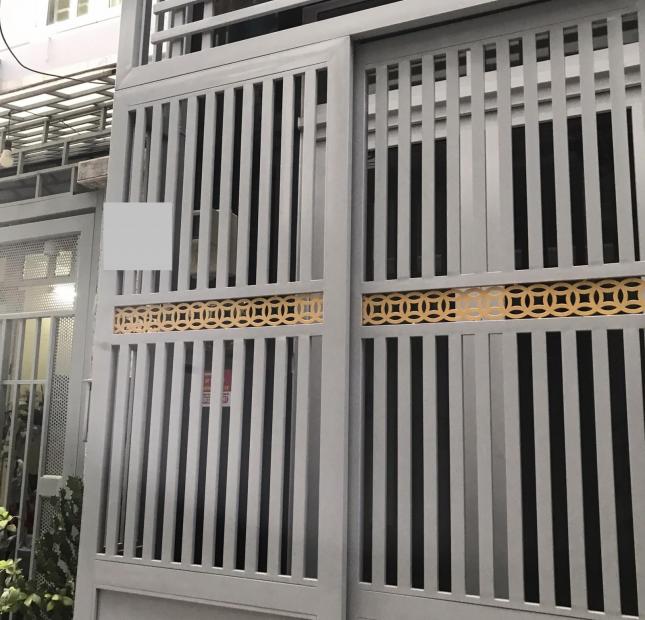 Cho Thuê nhà 12 triệu,4x12m 4 tấm hẻm 4m tân hóa, phường 14, quận 6