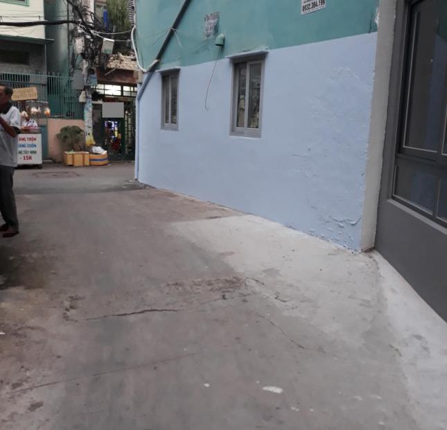 Cho Thuê nhà 12 triệu,4x12m 4 tấm hẻm 4m tân hóa, phường 14, quận 6