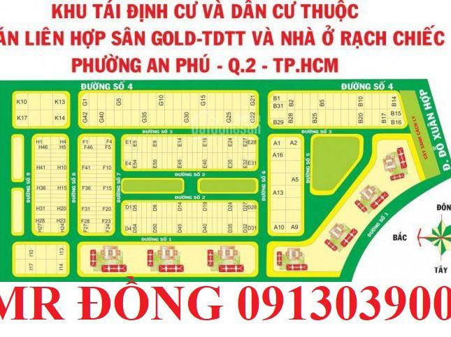 Chính chủ bán Tái Định Cư Sân Golf Nam rạch Chiếc Rẻ Nhất 2020 56tr/m2