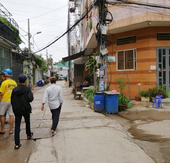 Bán nhà 6.5 tỷ, 7x12m 5 tấm góc hẻm nguyễn triệu luật, phường tân tạo