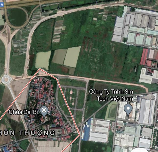 Bán 2 lô liền 500m2 đất biệt thự TP Bắc Ninh chỉ 23tr/m2