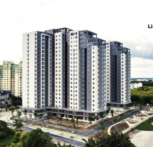 Bán căn hộ Conic Riverside Quận 8. DT 65m2 2PN view Đông Bắc nhìn về Quận 1. Chỉ 1 căn duy nhất.
