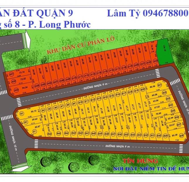 Bán đất nền Quận 9, có Sổ - Thuộc TP Thủ Đức