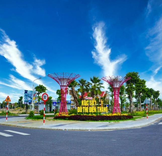 Đất nền trung tâm Thị Xã Điện Bàn, MT Quốc lộ 1A - Giá đầu tư