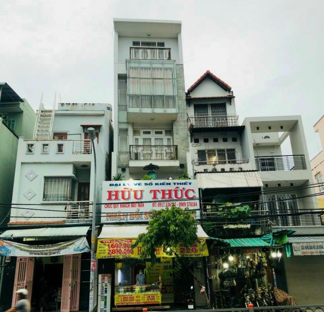 Bán nhà 12.5 tỷ, 4.8x13m 5 lầu 2 mặt tiền đường bà hom, phường 13