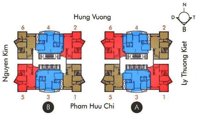 Cần bán nhanh căn hộ Hùng Vương Plaza Hồng Bàng, Q5, 3PN, giá 5.7 tỷ