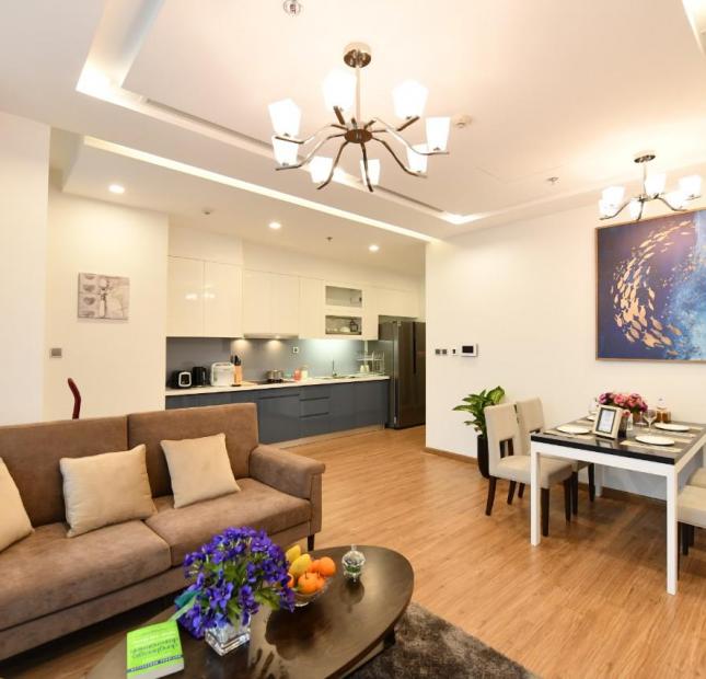 Cho thuê căn hộ cao cấp tại dự án D'.Le Pont D’or, Tân Hoàng Minh, 36 Hoàng Cầu 126m2, 3PN, giá 17 triệu