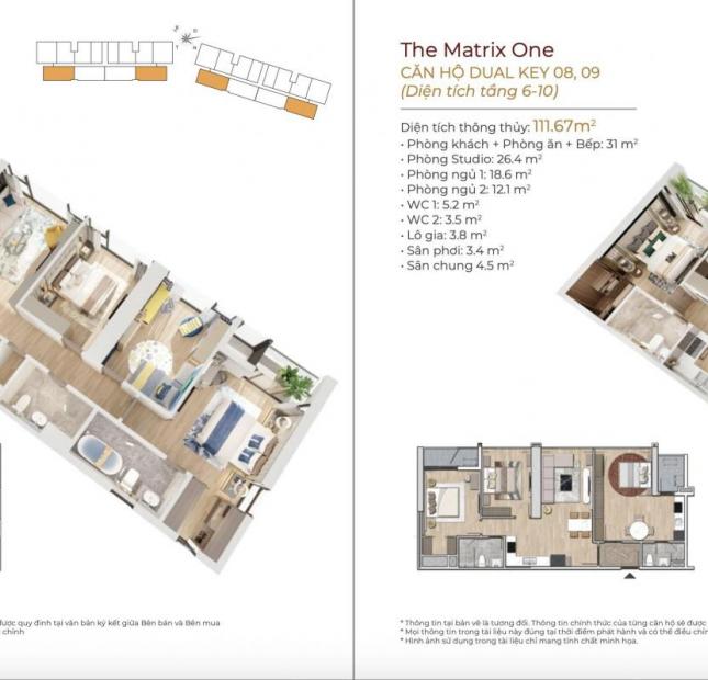 The Matrix One căn hộ đặc quyền hạng A ck đến 13.5%