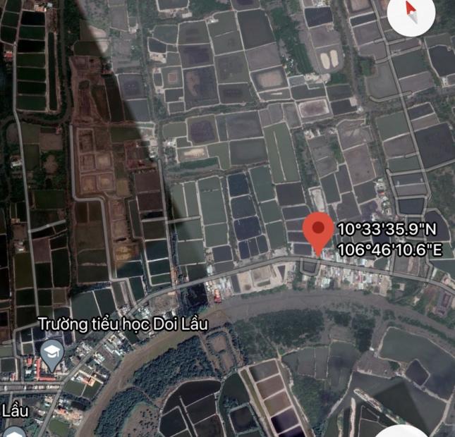Bán lô đất MT Lý Nhơn, xã An Thới Đông, Cần Giờ: 5 x 27,7m, giá: 1,3 tỷ.