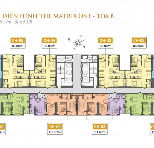 The Matrix One căn hộ cao cấp ck đến 13.5% miễn lãi 36T quà tặng 50tr