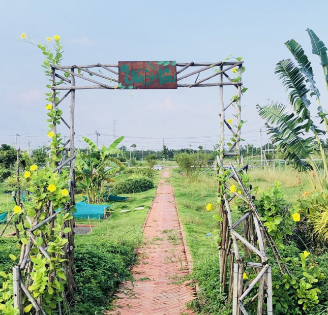 Bán đất thổ cư KDC - Sài Gòn Village 5x16m, sổ riêng, giá 680tr/nền