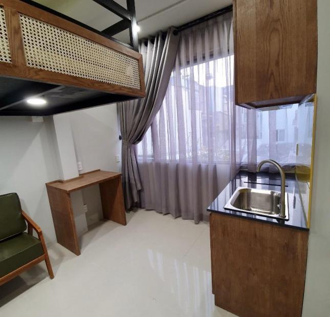 Căn hộ mini có gác đầy đủ nội thất ngay Trần Hưng Đạo Quận 1- 25m2 chỉ 6tr/th. 0938245958