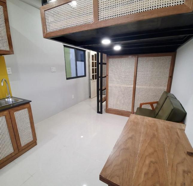 Căn hộ mini có gác đầy đủ nội thất ngay Trần Hưng Đạo Quận 1- 25m2 chỉ 6tr/th. 0938245958