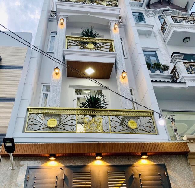 Mặt tiền Thành Thái, P.14, Quận 10, 5,6x22m, 1 trệt, lửng, 2 lầu, đang cho ngân hàng thuê 75tr/th