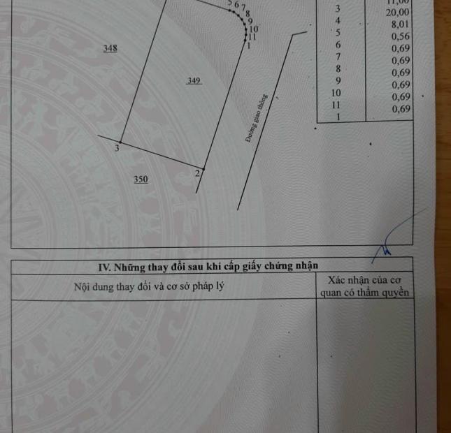 Bán gấp lô đất xã Tam An, Long Thành: 12 x 20, giá: 3,5 tỷ