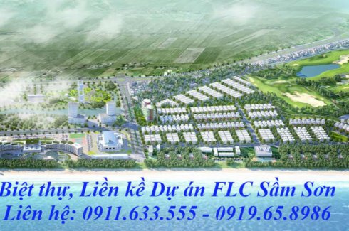 Bán đất liền kề 15 FLC Lux City Sầm Sơn – Thanh Hóa. Cách đường Hồ Xuân Hương 100m. Giá chỉ 14tr/m2 