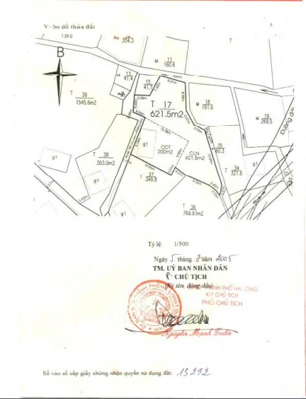 Chính chủ bán mảnh đất tại Tổ 36 Khu 4, P.Hà Khẩu, TP.Hạ Long, 7tr/m2; 0974303890