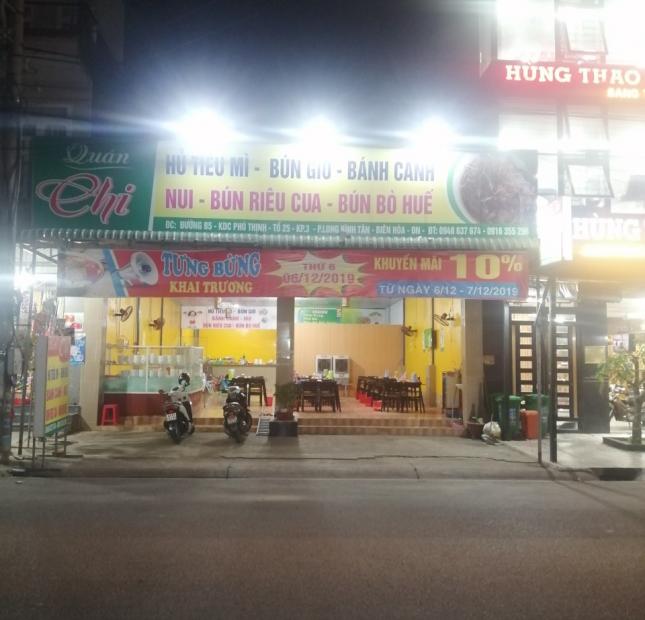 Cần sang nhượng quán ăn ở phường Long Bình Tân, TP Biên Hòa
