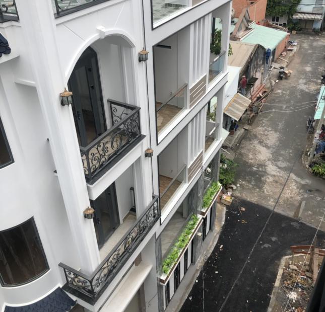 Nhà Nguyễn Sỹ Sách, P15 Tân Bình, 60m2, 4.3x14, 5 tầng, hẻm xe hơi, chỉ còn 6 tỷ. Gấp!