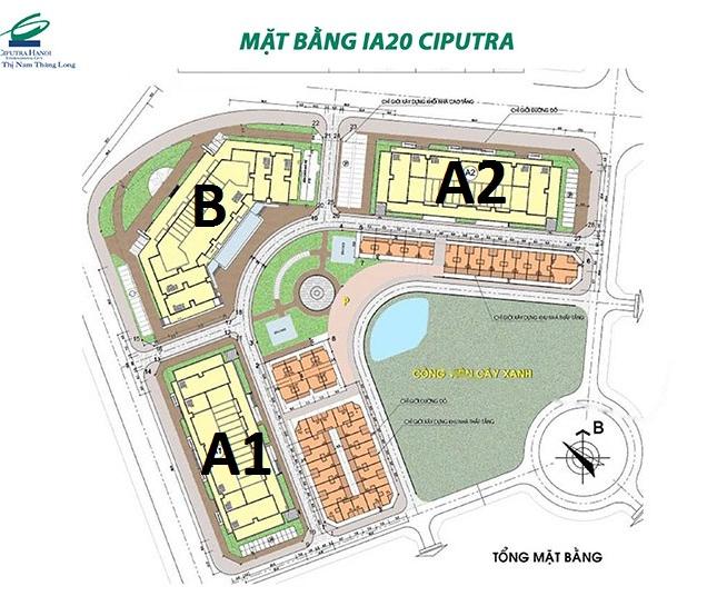 Bán và cho thuê sàn thương mại tòa IA20-Ciputra Bắc Từ Liêm diện tích 45m2, 200m2, 500m2