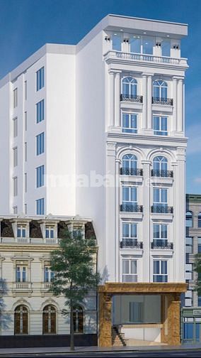 Bán toà văn phòng 9 tầng DT240m2 mặt phố Hoàng Ngân...Giá: 110tỷ