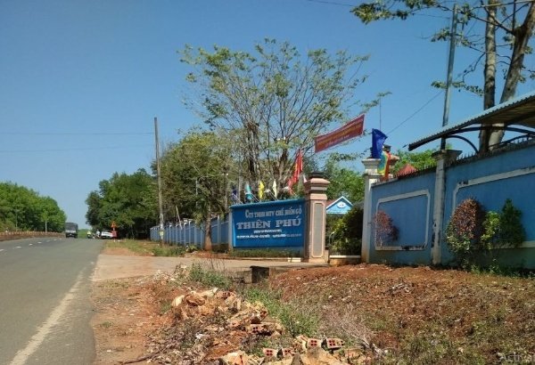 Bán đất mặt tiền 8m gần chợ Tân Khai, Bình Phước 1132m2 trả nợ 280 triệu bao sổ