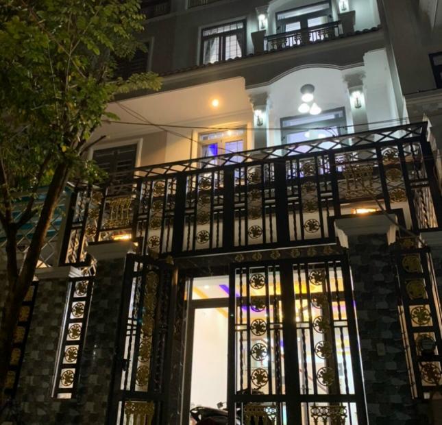 Bán Biệt thự phố mặt tiền đường 8m Huỳnh Tấn Phát, Nhà Bè, 3 lầu. Giá 5,4 tỷ