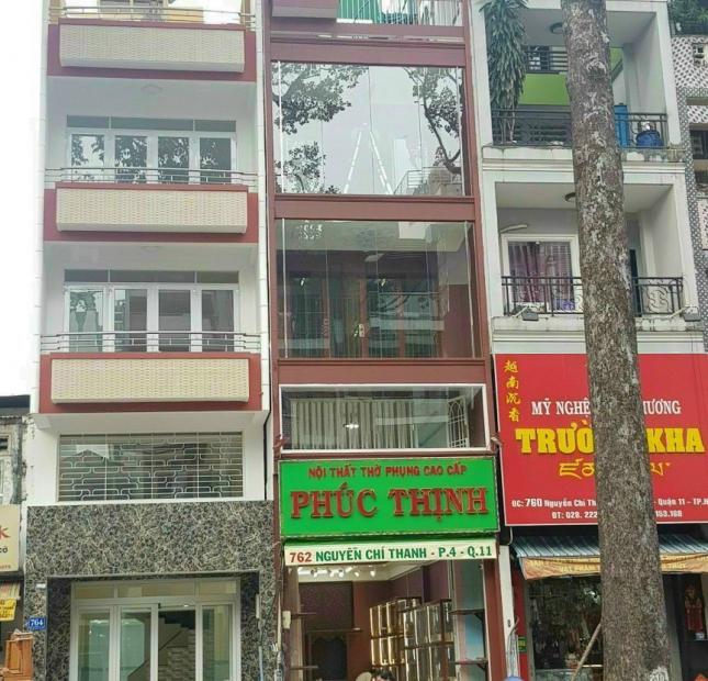 Cần bán nhà mặt tiền đường Lê Hồng Phong quận 10 , diện tích : 4m x 25m – 2 lầu , giá đầu tư , 